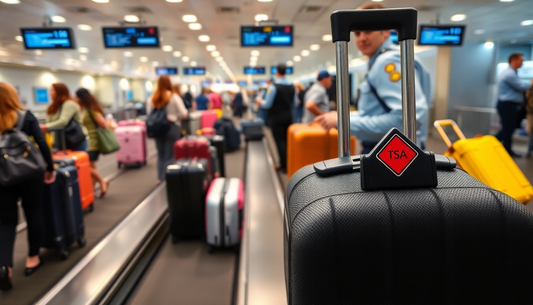 La cerradura TSA: Un accesorio vital para viajeros en avión