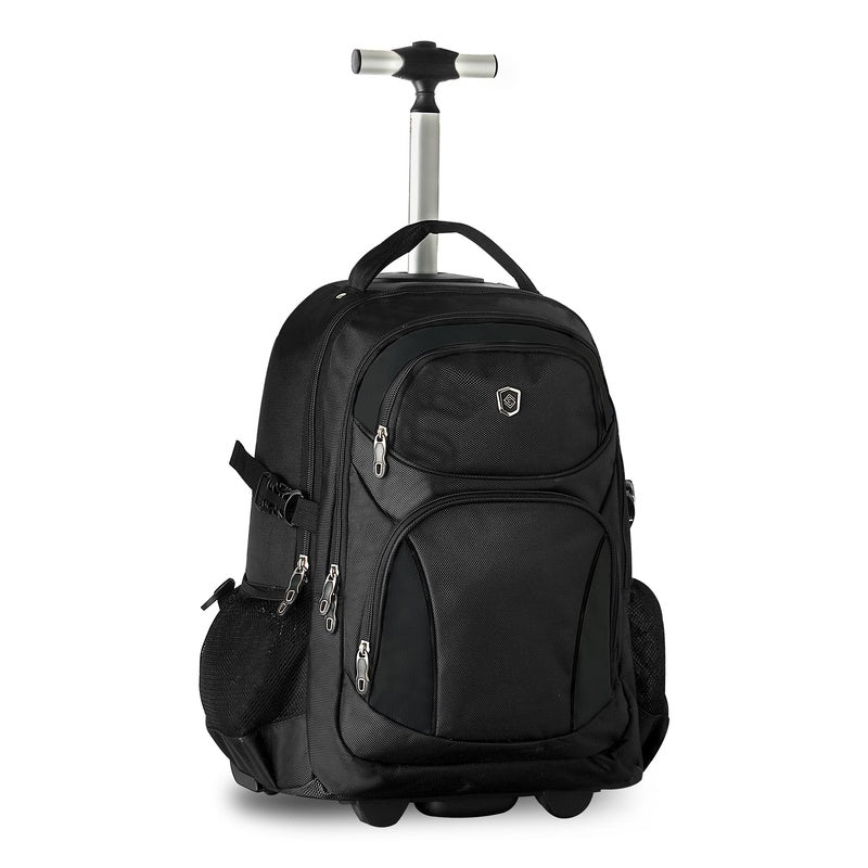 Clio Executive Backpack 18" Trolley Young Adults - Durable polyester, padded laptop compartment devices up to 18 inches, and ergonomic reinforced handles make it the perfect business backpack for school or casual outings.