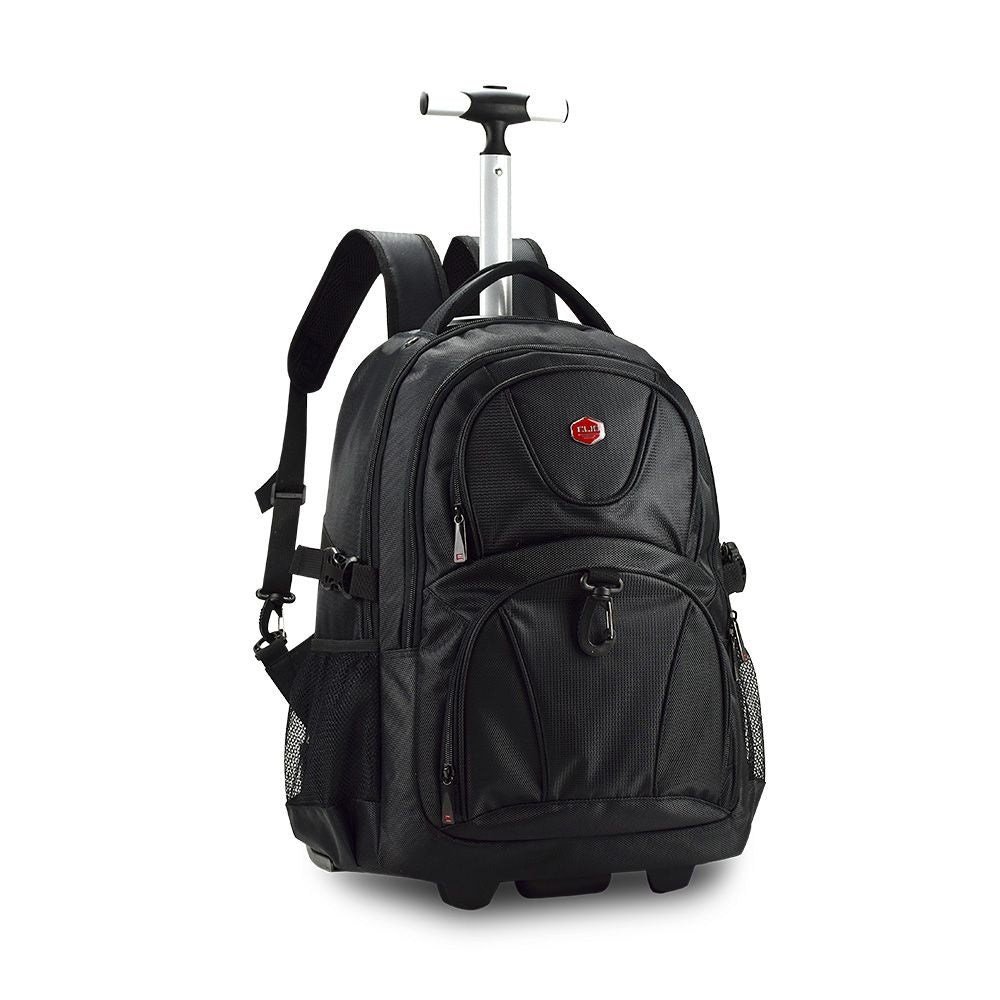 Clio Executive Backpack 18" Trolley Teens, designed laptops up to 18 inches, made of durable polyester with ergonomic handles CE certification, perfect for school, travel, and daily use.